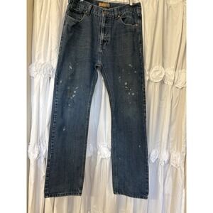 Mens Vintage Varcity Jeans 34/32 VVJ‎ Jean Company Grunge Work Pants